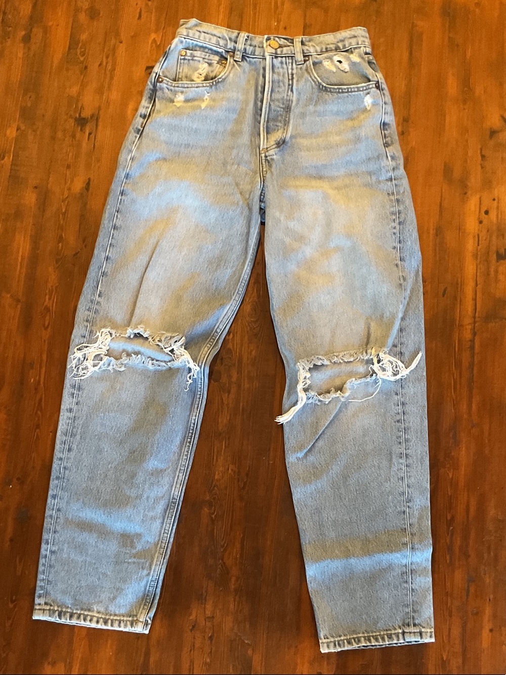 Light Blue Ripped Men’s Jeans